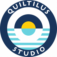 Logo Quiltilus Studio _ Circle Letters Logo Quiltilus Studio _ Circle Letters