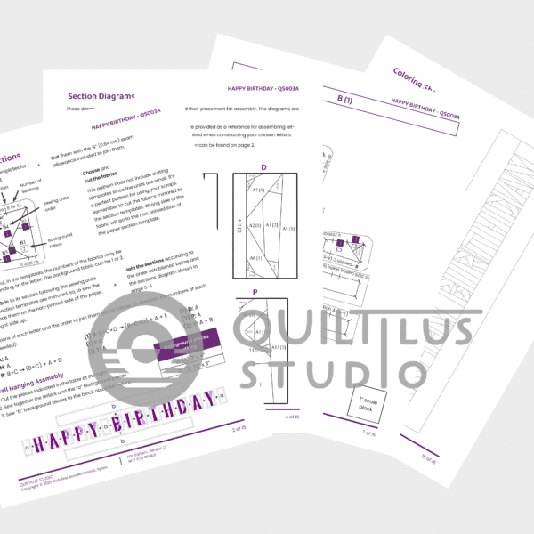 Happy Birthday FPP Pattern. PDF - Image 4